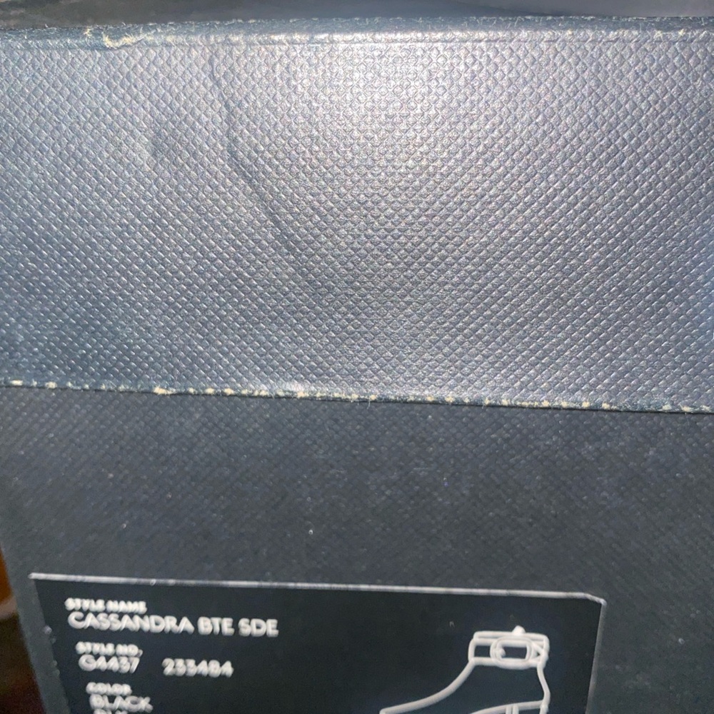 Coach Black Ankle Booties with side buckle and Suede Finish - Picture 12 of 12